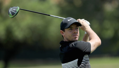 JOHANNESBURG, ENGLAND - JANUARY 10: Rory McIlroy of Northern Ireland in action during the pro-am for the 2017 BMW South African Open Championship at The Glendower Golf Club on January 10, 2017 in Johannesburg, South Africa. (Photo by David Cannon/Getty Images)
